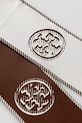 Šátek s hedvábím Tory Burch Medallion 174863.207 hnědá AW25