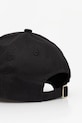 Akcesoria BOSS czapka z daszkiem bawełniana 50544386 czarny