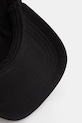 BOSS czapka z daszkiem bawełniana czarny 50544386
