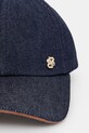 BOSS șapcă de baseball din denim 50544421 bleumarin AW25