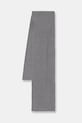 Pinko szalik z dodatkiem wełny dzianina szary 105996.A2Z4
