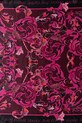 Versace Jeans Couture eșarfă de mătase 79HA7H01.ZG402 violet AW25