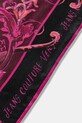 Accesorii Versace Jeans Couture eșarfă de mătase 79HA7H01.ZG402 violet