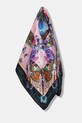 Шовкова хустка на шию Versace Jeans Couture тканина рожевий 79HA7H01.ZG405