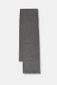 Šál s prímesou vlny United Colors of Benetton pletenina sivá 122HDU01O