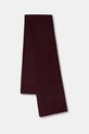 United Colors of Benetton szalik z dodatkiem wełny dzianina bordowy 122HDU01O