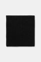 United Colors of Benetton sciarpa con lana con aggiunta di lana nero 1344DU01M