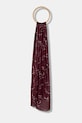 Armani Exchange șal panza burgundia XW001484.AF16978