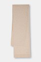Bally szalik kaszmirowy dzianina beżowy WSC04K
