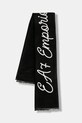 EA7 Emporio Armani sciarpa maglia nero AF10450.7W000707