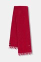Tommy Jeans szalik z dodatkiem wełny z dodatkiem wełny różowy AW0AW17903