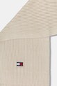 Tommy Jeans szalik bawełniany AW0AW18045 beżowy AW25