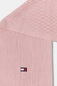 Βαμβακερό μαντήλι Tommy Jeans AW0AW18045 ροζ AW25