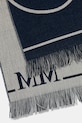 Šál s prímesou vlny MM CORONA 2526546027600 tmavomodrá AW25
