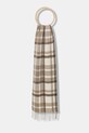 Кашемировый шарф Weekend Max Mara CATONE шерсть бежевый 2525546015600