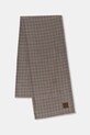 Weekend Max Mara scialle in lana QUANTUM tessuto marrone 2525546045600