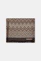 Missoni szalik SAXRVMDA411 brązowy AW25