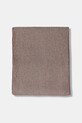 Kratki šal s primjesom vune Sisley 122HLU00Y smeđa AW25