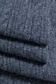 Akcesoria Pepe Jeans szalik z domieszką wełny PL0600004 niebieski