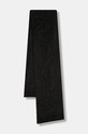 Armani Exchange szalik z dodatkiem wełny drobny wzór czarny XW001520.AF16181