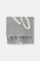 BOSS eșarfă cu lână 50558654 gri AW25