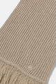 Вовняний шарф MM6 Maison Margiela S52TE0056.M13138.806M бежевий AW25