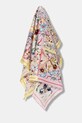 Marella scialle in seta stampa all-over rosa 2523546126200