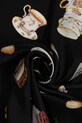 Moschino apaszka jedwabna czarny M3289.3549