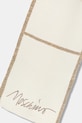 Moschino szalik z wełną M3351.30843 beżowy AW25