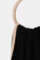 Moschino szalik z wełną M3351.30843 czarny AW25