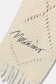 Moschino szalik z wełną M3354.30817 beżowy AW25