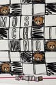 Moschino eșarfă de mătase M5842.50221 alb AW25
