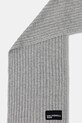 Karl Lagerfeld Jeans eșarfă din amestec de lână A4W33084 gri AW25