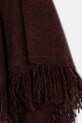 Pedro del Hierro szalik z domieszką wełny 4962471 bordowy AW25