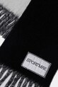 Akcesoria Sportmax szalik z dodatkiem wełny TENUE 2522546012600 czarny