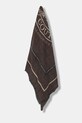 Juicy Couture chusta Pashmina dzianina brązowy AIJFO8612WPO
