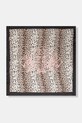 Juicy Couture apaszka Foulard tkanina beżowy AIJFO8613WPO