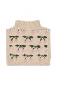 Παιδικό κολλάρο λαιμού Konges Sløjd BELOU NECKWARMER KS103714.9BYA μπεζ AW25