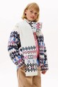 Tommy Hilfiger szalik bawełniany dziecięcy wzorzyste biały KG0KG09041.9BYA