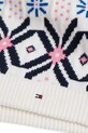 Tommy Hilfiger szalik bawełniany dziecięcy biały KG0KG09041.9BYA