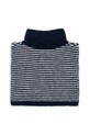 Konges Sløjd komin z dodatkiem alpaki dziecięcy BERLE NECKWARMER KS103719.9BYA granatowy AW25