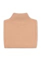 Konges Sløjd komin wełniany dziecięcy CABBY NECKWARMER KS103452.9BYA pomarańczowy AW25
