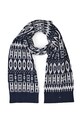 Tommy Hilfiger szalik bawełniany dziecięcy KB0KB10133.9BYA granatowy AW25