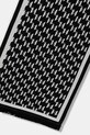 Karl Lagerfeld szalik z dodatkiem wełny 554135.805001 czarny AW25