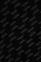 Karl Lagerfeld szalik z dodatkiem wełny 554135.805001 czarny AW25