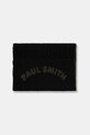 Κασκόλ με προσθήκη μαλλιού Paul Smith M1A.150T.T721 μαύρο AW25