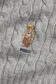 Polo Ralph Lauren szalik wełniany 449P08823 szary AW25