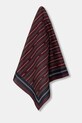 Хлопковый платок на шею Drôle de Monsieur Le Foulard Rayure Monogramme узор красный I.BA021.CO128