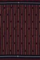 Хлопковый платок на шею Drôle de Monsieur Le Foulard Rayure Monogramme I.BA021.CO128 красный AW25