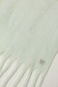 Akcesoria Calvin Klein szalik z dodatkiem wełny LV04D8069G zielony